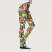 Dr. Seuss | Grinch kleurrijk patroon Leggings (Rechts)