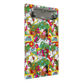 Dr. Seuss | Grinch kleurrijk patroon Mini Klembord (Schuin)