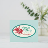 Dr. Seuss | Grinch-levering van Who-ville Briefkaart (Staand voorkant)