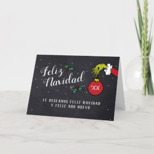 Dr. Seuss Grinch - Prettig Kerstfeest Feestdagen Kaart