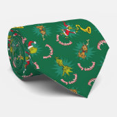 Dr. Seuss | Grinch | Prettig Kerstmis Grinch Patro Stropdas (Opgerold)