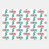 Dr. Seuss | Grinch - rood en groen Inpakpapier Vel (Voorkant 3)