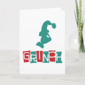 Dr. Seuss | Grinch - rood en groen Kaart (Voorkant)