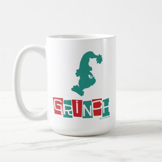 Dr. Seuss | Grinch - rood en groen Koffiemok (Links)