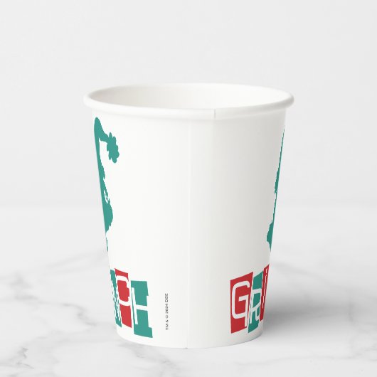 Dr. Seuss | Grinch - rood en groen Papieren Bekers (Rechts)