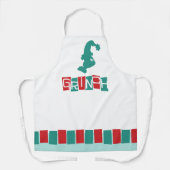 Dr. Seuss | Grinch - rood en groen Schort (Voorkant)