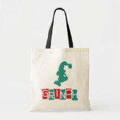 Dr. Seuss | Grinch - rood en groen Tote Bag (Voorkant)