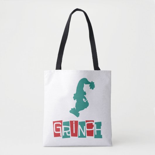 Dr. Seuss | Grinch - rood en groen Tote Bag (Voorkant)