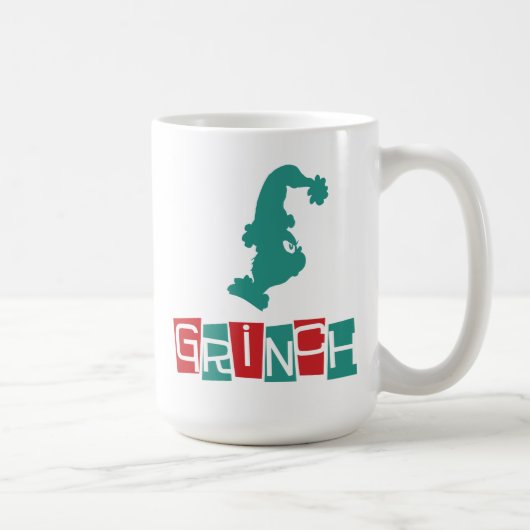 Dr. Seuss | Grinch - Rood & Groen Koffiemok (Rechts)