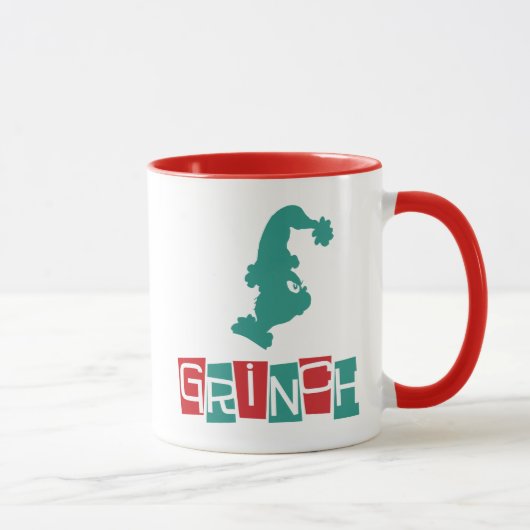 Dr. Seuss | Grinch - Rood & Groen Mok (Rechts)