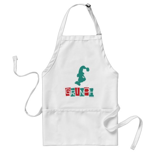 Dr. Seuss | Grinch - Rood & Groen Standaard Schort (Voorkant)