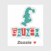 Dr. Seuss | Grinch - Rood & Groen Sticker (Vel)