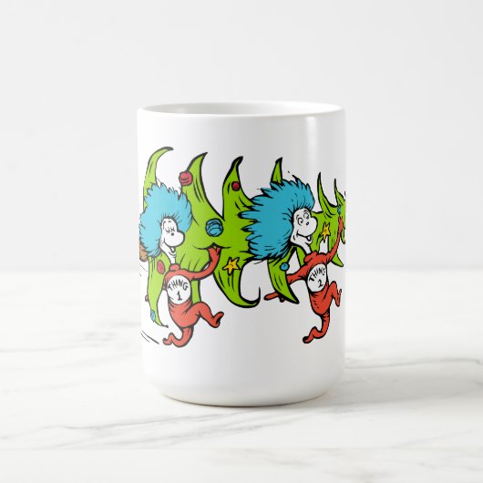 Dr. Seuss | Grinch | Thing One Thing Kerstmis Koffiemok (Center)