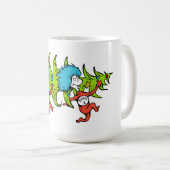 Dr. Seuss | Grinch | Thing One Thing Kerstmis Koffiemok (Voorkant rechts)
