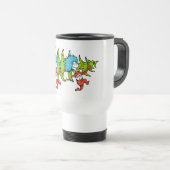Dr. Seuss | Grinch | Thing One Thing Kerstmis Reisbeker (Voorkant rechts)