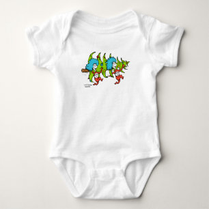 Dr. Seuss Grinch Thing One Thing Kerstmis Romper