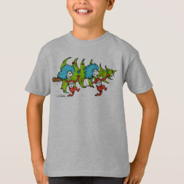 Dr. Seuss | Grinch | Thing One Thing Kerstmis T-shirt