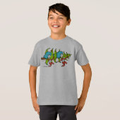 Dr. Seuss | Grinch | Thing One Thing Kerstmis T-shirt (Voorkant volledig)