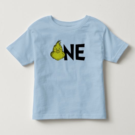 Dr. Seuss | Grinch Winter 1e verjaardag Kinder Shirts (Voorkant)