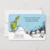 Dr. Seuss | Grinch Winter Verjaardag Bedankt (Voorkant)