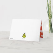 Dr. Seuss | Grinch Winter Verjaardag Bedankt Kaart (Achterkant)