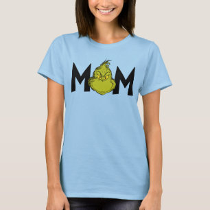 Dr. Seuss Grinch Winter Verjaardag Moeder T-shirt
