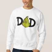 Dr. Seuss | Grinch Winter Verjaardag Papa Trui (Voorkant)