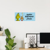 Dr. Seuss | Grinch Winter Verjaardag Poster (Thuiskantoor)