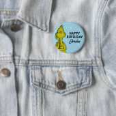 Dr. Seuss | Grinch Winter Verjaardag Ronde Button 5,7 Cm (In situ)