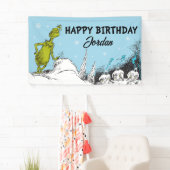 Dr. Seuss | Grinch Winter Verjaardag Spandoek (Insitu)