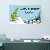 Dr. Seuss | Grinch Winter Verjaardag Spandoek (Beurs)