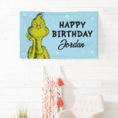 Dr. Seuss | Grinch Winter Verjaardag Spandoek (Insitu)