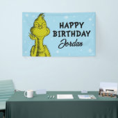 Dr. Seuss | Grinch Winter Verjaardag Spandoek (Beurs)