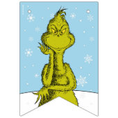 Dr. Seuss | Grinch Winter Verjaardag Vlaggetjes (Eerste vlag)