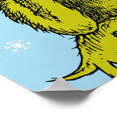 Dr. Seuss | Grinch Winter Verjaardag Welkom Poster (Hoek)