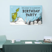 Dr. Seuss | Grinch Winter Verjaardags Welkom Spandoek (Beurs)