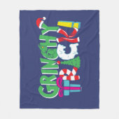 Dr. Seuss | Grinchy Trick Fleece Deken (Voorkant)