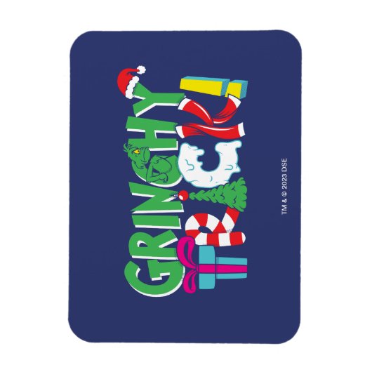 Dr. Seuss | Grinchy Trick Magneet (Verticaal)