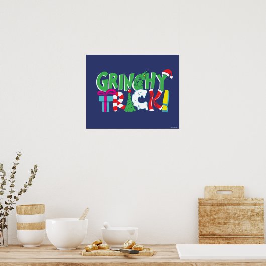 Dr. Seuss | Grinchy Trick Poster (Keuken)