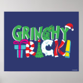 Dr. Seuss | Grinchy Trick Poster (Voorkant)
