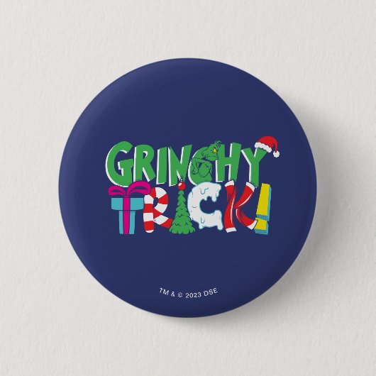Dr. Seuss | Grinchy Trick Ronde Button 5,7 Cm (Voorkant)
