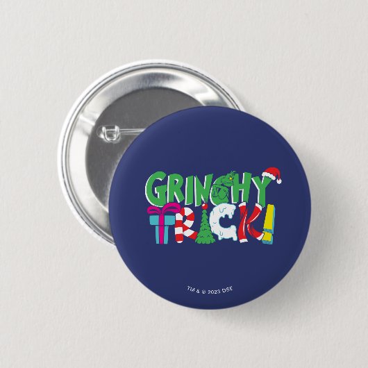 Dr. Seuss | Grinchy Trick Ronde Button 5,7 Cm (Voorkant /achterkant)