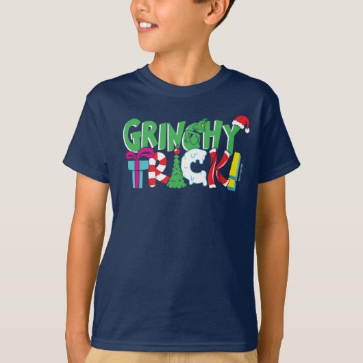 Dr. Seuss | Grinchy Trick T-shirt (Voorkant)