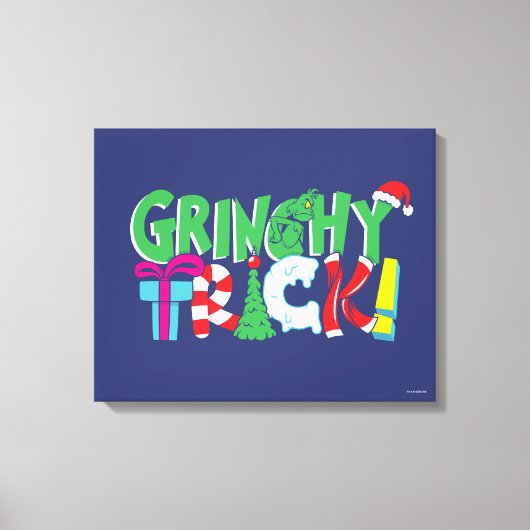 Dr. Seuss | Grinchy Truc Canvas Afdruk (Voorkant)