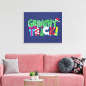 Dr. Seuss | Grinchy Truc Canvas Afdruk (Insitu (Woonkamer))