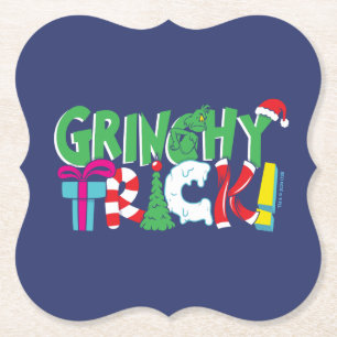 Dr. Seuss Grinchy Truc Kartonnen Onderzetters