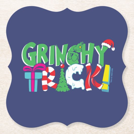 Dr. Seuss | Grinchy Truc Kartonnen Onderzetters (Voorkant)