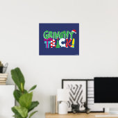 Dr. Seuss | Grinchy Truc Poster (Thuiskantoor)