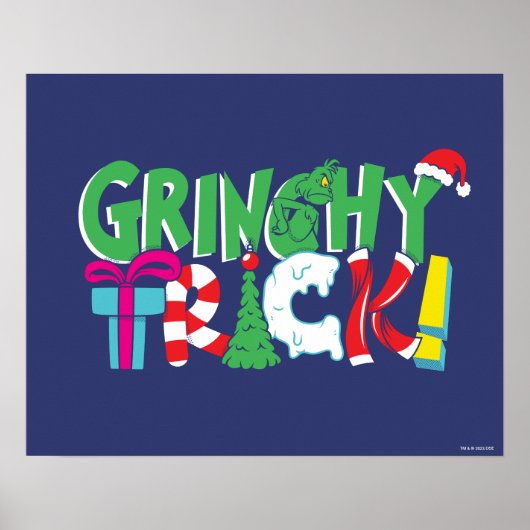 Dr. Seuss | Grinchy Truc Poster (Voorkant)