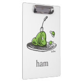 Dr. Seuss | Groen Eet Ham Klembord (Rechts)